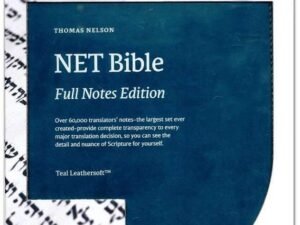 NET Full-Notes Edition Bible: Premium Teal Leather Soft Cover (ISBN: 9780785225096)