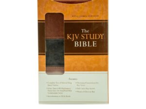 The KJV Study Bible (Two-Tone Brown) (King James Bible)