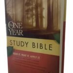 The One Year Study Bible in NLT Personal Size Hardcover