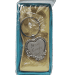 Limited Edition Heart-Shaped Gift Keychain Featuring Inspirational Bible Verses