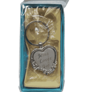 Limited Edition Heart-Shaped Gift Keychain Featuring Inspirational Bible Verses