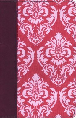 NLT Compact Tutone Fuchsia Floral/Plum Study Bible with its companion resources