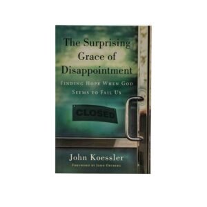 Discover the surprising grace of disappointment and find hope when God seems to fail us in this Christian living book and Bib