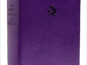 KJV Spirit Filled Life Bible Leathersoft Purple Red Letter Edition