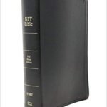 NET Bible, Full-notes Edition, Leathersoft, Black, Comfort Print: Holy Bible