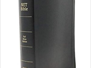 NET Bible, Full-notes Edition, Leathersoft, Black, Comfort Print: Holy Bible