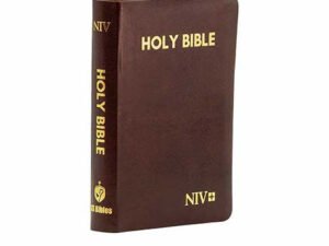 NIV Holy Bible Compact, Burgundy