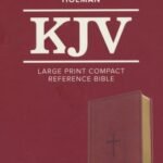 Large print compact Bible for easy reading, KJV edition