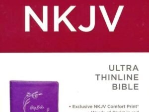 NKJV Ultra Thinline Bible, Purple Leathersoft Cover, ISBN 9781400338429