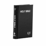 Small compact edition of the King James Version (KJV) Holy Bible with English standard text.