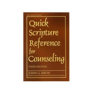 Quick Scripture Reference for Counselling