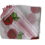 Limited Edition Embroidered Church Prayer Scarf for Ladies - Available in Various Colors