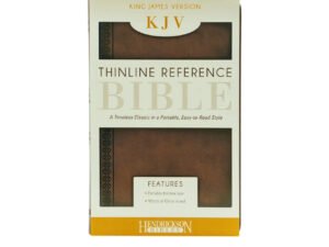 KJV Thinline Reference Bible (Flexisoft, Chestnut Brown, Red Letter)