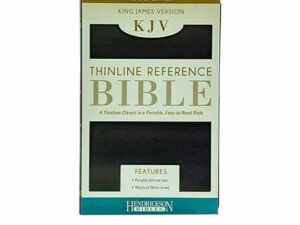 KJV Thinline Reference Bible (Bonded Leather, Burgundy, Red Letter)