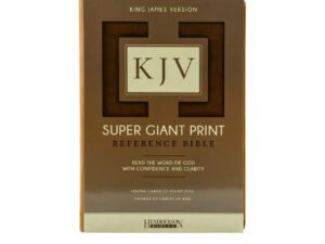 KJV Super Giant Print Reference Bible