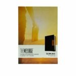 The Message Slimline Bible in contemporary language with leather-look brown cover