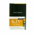 KJV Pew Bible: A sacred Christian holy scripture for worship and devotion.