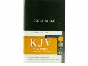 KJV Pew Bible: A sacred Christian holy scripture for worship and devotion.