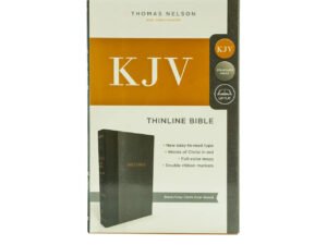 King James Version Thinline Bible with Red Letter Edition and Standard Print