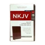 NKJV Value Large Print Thinline Bible Red Letter Edition