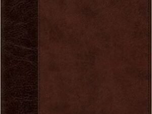 Personal Reference Bible with TruTone Brown and Walnut Portfolio Design