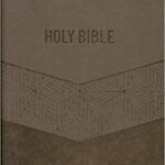 KJV Holy Bible, Giant print Edition, Brown Leathersoft Bonded Leather