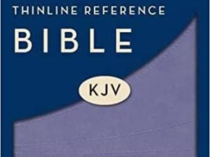 KJV Thinline Reference Bible, imitation leather purple royalty/lavender binding