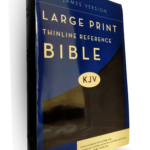 KJV Thinline Reference Bible Flexisoft (Red Letter, Imitation Leather, Black)