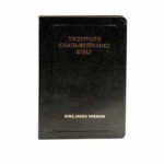 KJV Thompson Chain Ref Bible Gold Edge