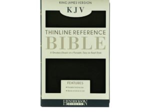KJV Thinline Reference Bible (Flexisoft, Black, Red Letter)