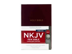 NKJV Pew Bible Large Print Red Letter Edition