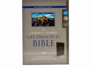 Study the Christian Bible with NIV The Charles F. Stanley Life Principles Bible.