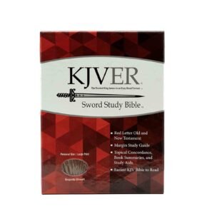 Unlock the Power of the Word with KJVER Sword Study Bible images.