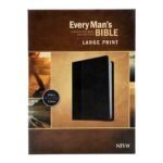 Large Print NIV Every Man's Study Bible for men's daily reading and inspiration