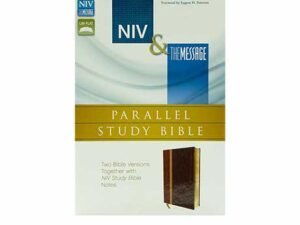 NIV The Message Parallel Study Bible: Two Bible Versions together with NIV Study Bible Notes