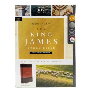 The King James Study Bible, Indexed, Full-Color Edition