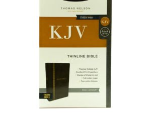 KJV Holy Bible: Thinline, Brown Leathersoft, Red Letter, Comfort Print (Thumb Indexed): King James Version: Holy Bible, King James Version