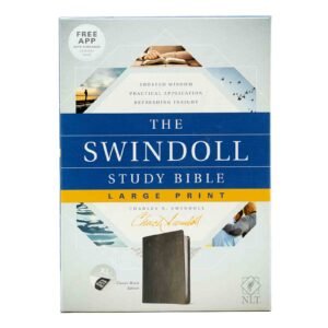 NLT The Swindoll Study Bible, Large Print