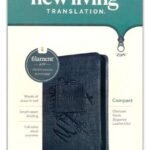 NLT New Living Translation Bible, Compact Size with Zipper Closure, Charcoal Patch Design (ISBN: 9781496455512)