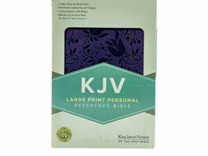 KJV Large Print Personal Reference Bible (Purple)