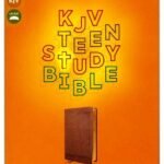 KJV Teen Study Bible, Brown LeatherSoft Edition - ISBN 9780310460954