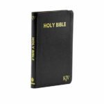 KJV Holy Bible Medium Index Black