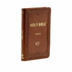 KJV Holy Bible Medium Polyurethane Ginger