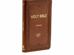 KJV Holy Bible Medium Polyurethane Ginger