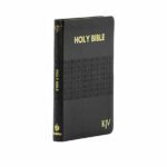 KJV Holy Bible Medium Polyurethane Black