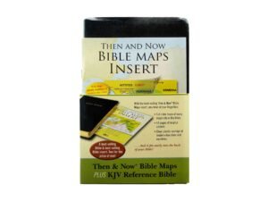 Then & Now Bible Maps Insert