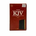 KJV Deluxe Gift Bible, Black LeatherTouch, Red Letter, Pure Cambridge Text, Presentation Page, Easy-to-Read Bible MCM Type