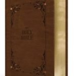 English family Bible for home devotion and scripture reading.