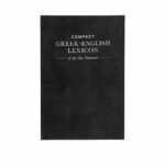 Compact Greek-English Lexicon of the New Testament
