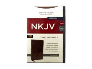 NKJV Thinline Bible Thumb Indexed Red Letter Edition